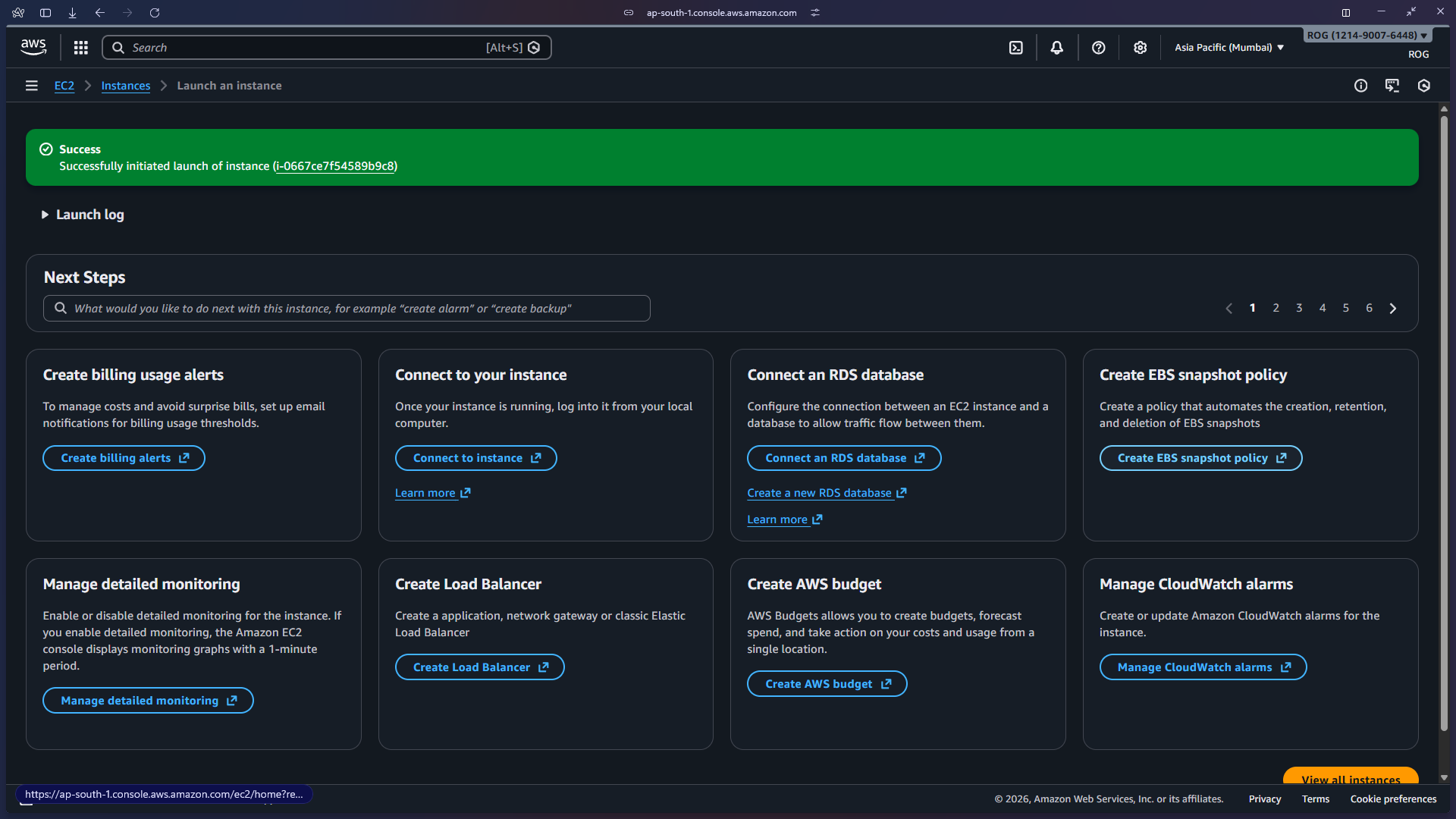 Step 5: Network and Security Settings